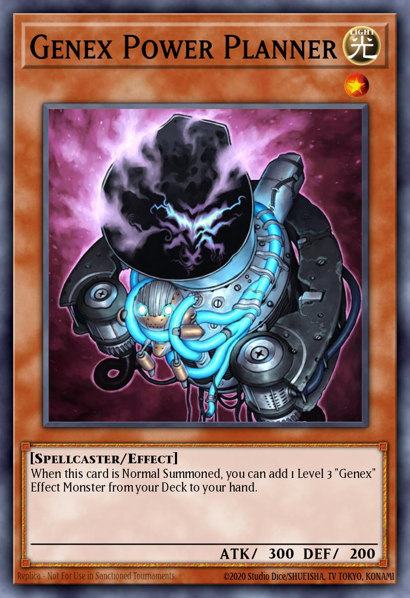 Genex Power Planner #DT01-EN061 – Duel Terminal 1 card