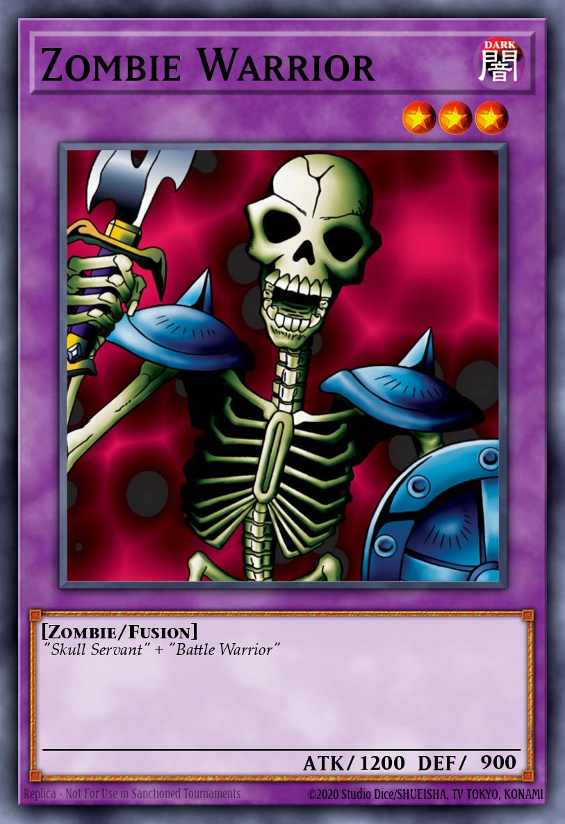 Zombie Warrior #OP01-EN019 – OTS Tournament Pack 1 card
