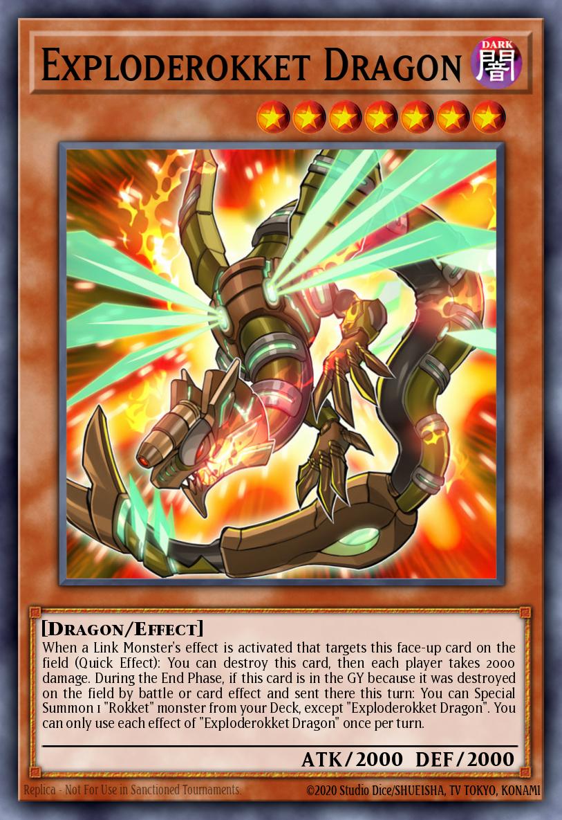 Exploderokket Dragon #SDRR-EN004 – Structure Deck: Rokket Revolt card