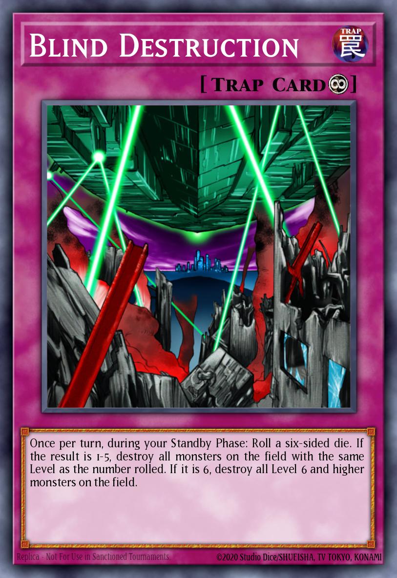 Blind Destruction #LON-EN086 – Labyrinth of Nightmare card