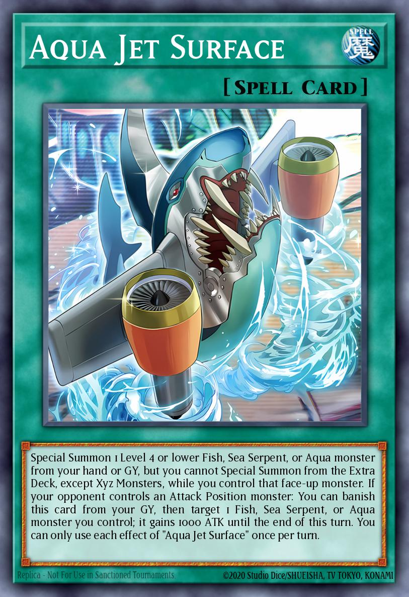 Aqua Jet Surface #ROTA-EN048 – Rage of the Abyss card
