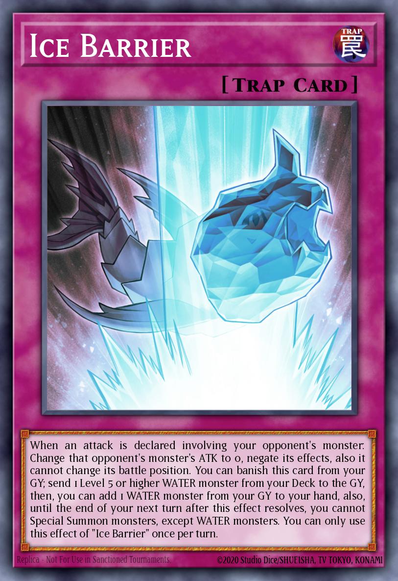 Ice Barrier #BROL-EN013 – Brothers of Legend card