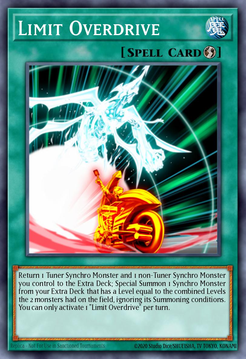 Limit Overdrive #SDSE-EN025 – Synchron Extreme Structure Deck card