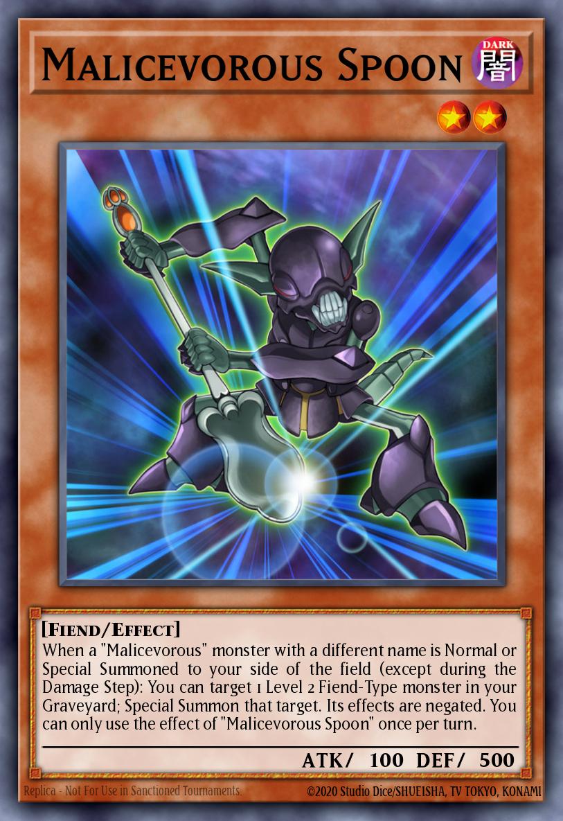 Malicevorous Spoon #SHSP-EN003 – Shadow Specters card