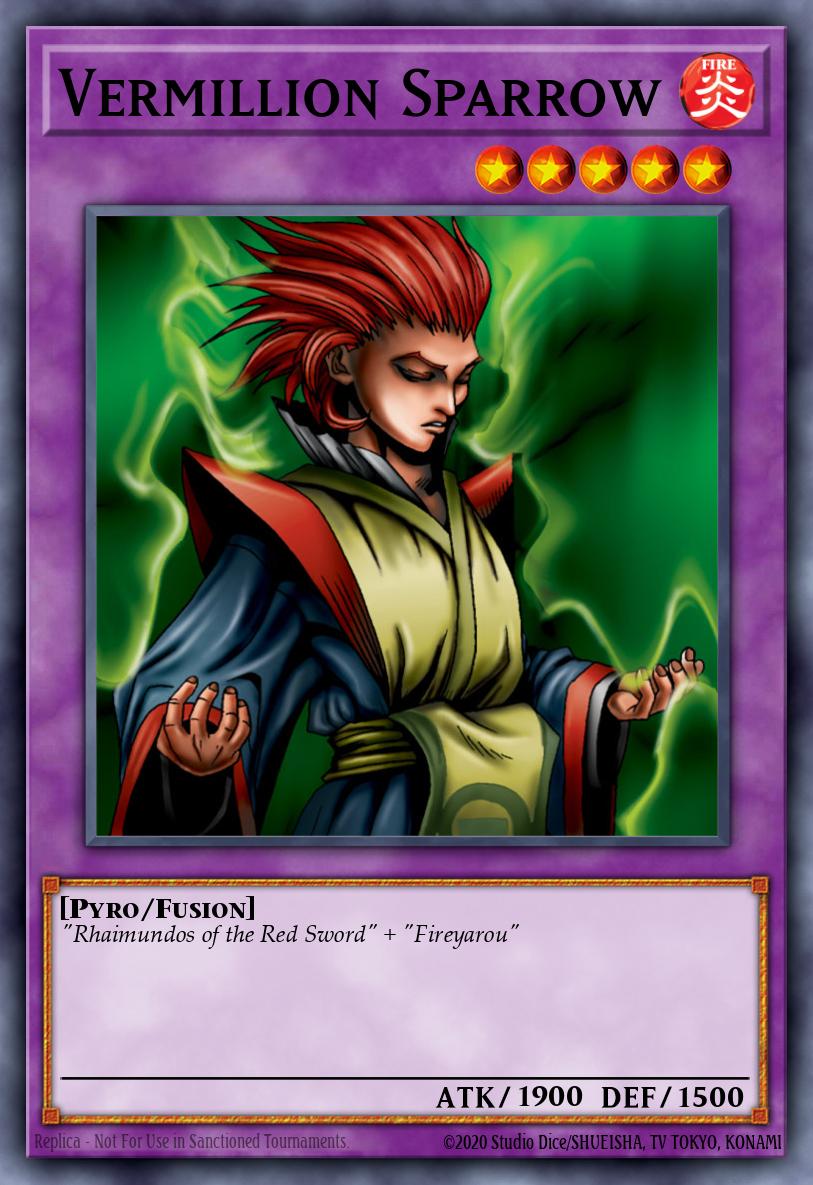 Vermillion Sparrow #AP08-EN021 – Astral Pack Eight card