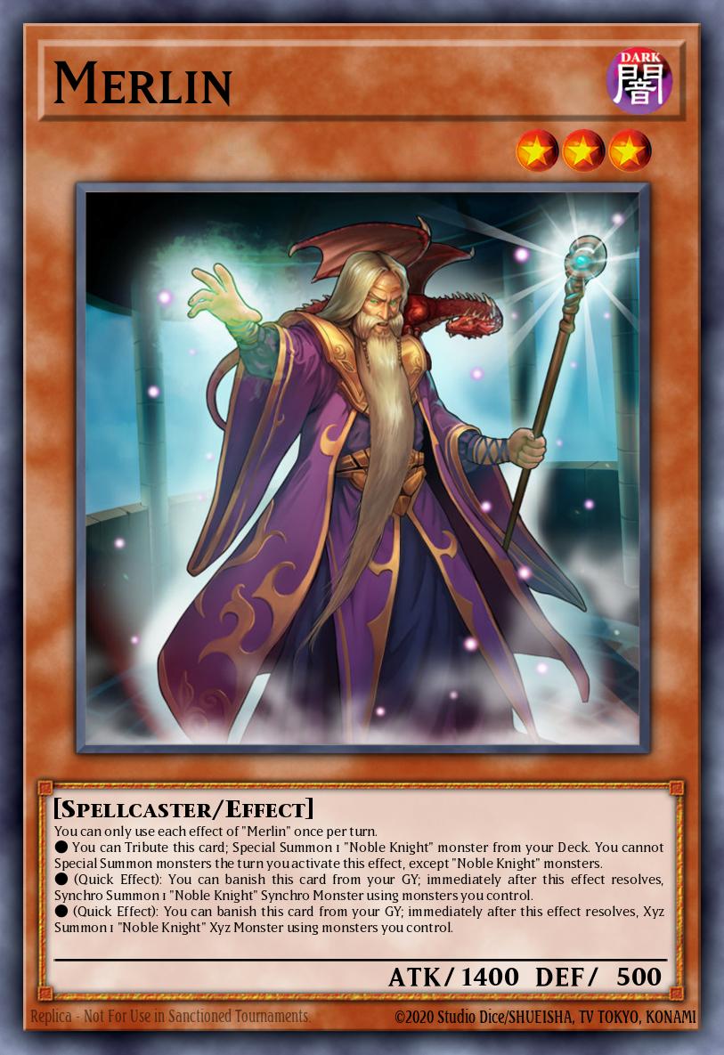 Merlin #NKRT-EN001 – Noble Knights of the Round Table Box Set card