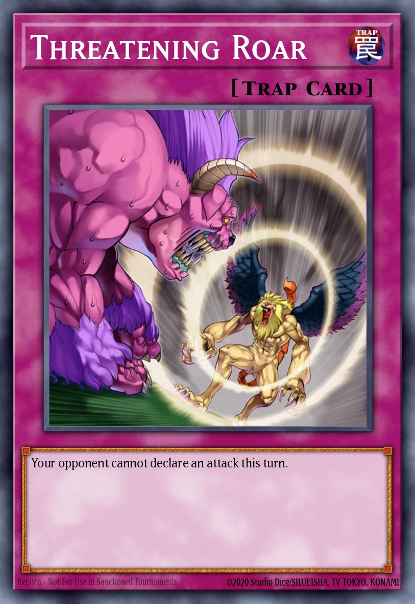 Threatening Roar #FET-EN052 – Flaming Eternity card