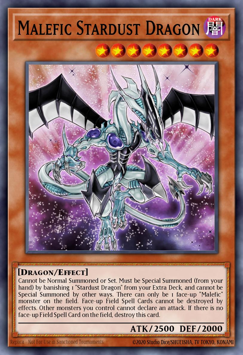 Malefic Stardust Dragon #JUMP-EN043 – Shonen Jump Vol. 8, Issue 9 promotional card card
