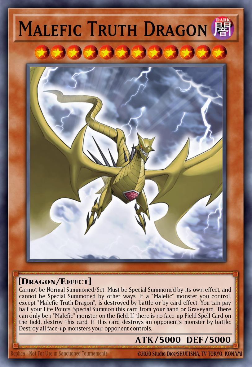 Malefic Truth Dragon #JUMP-EN048 – Shonen Jump Vol. 9, Issue 3 promotional card card