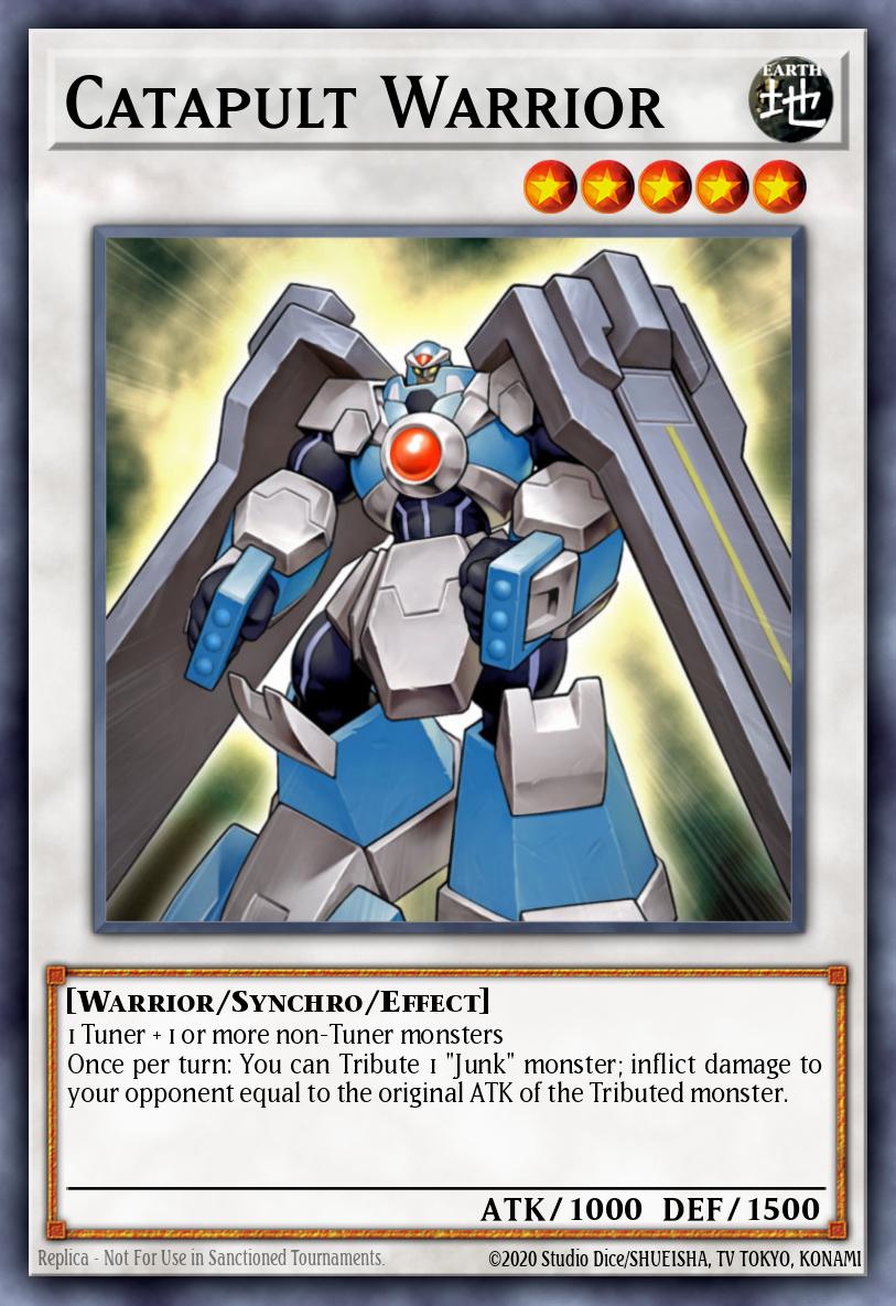 Catapult Warrior #YF02-EN001 – Yu-Gi-Oh! 5D's Volume 2 promotional card card
