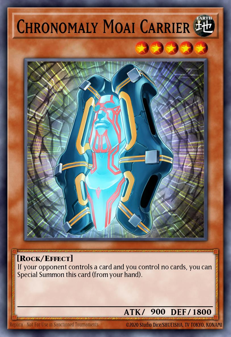 Chronomaly Moai Carrier #LVAL-EN008 – Legacy of the Valiant card