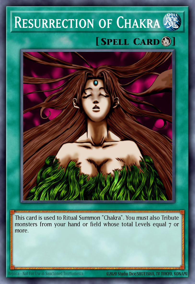 Resurrection of Chakra #NUMH-EN053 – Number Hunters card
