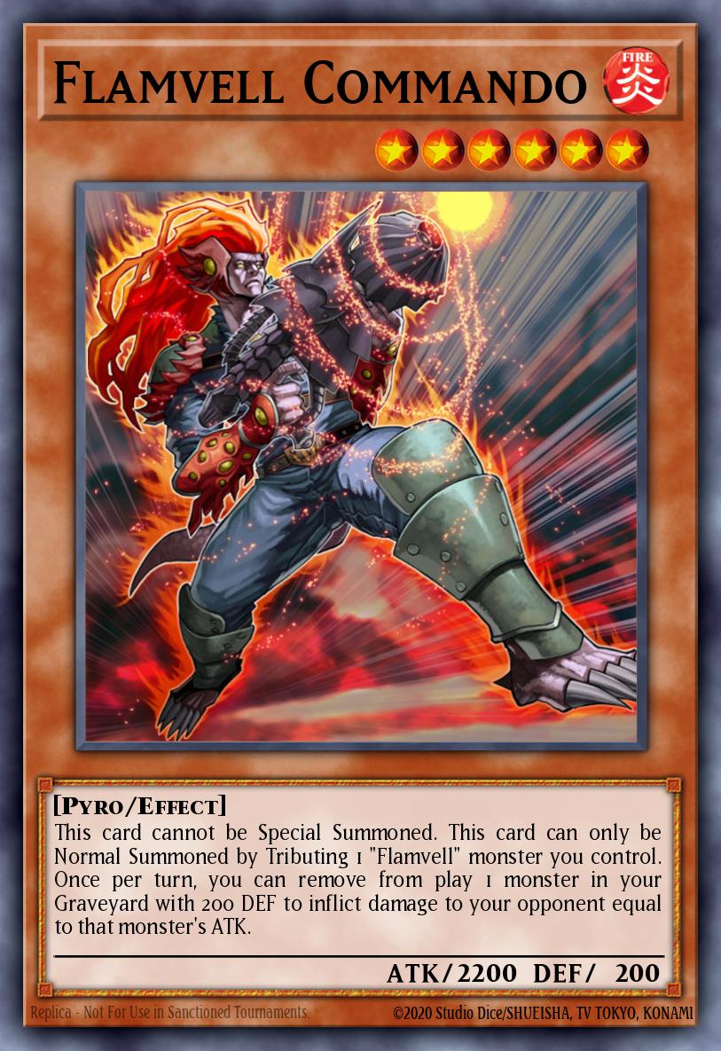 Flamvell Commando #ANPR-EN086 – Ancient Prophecy card
