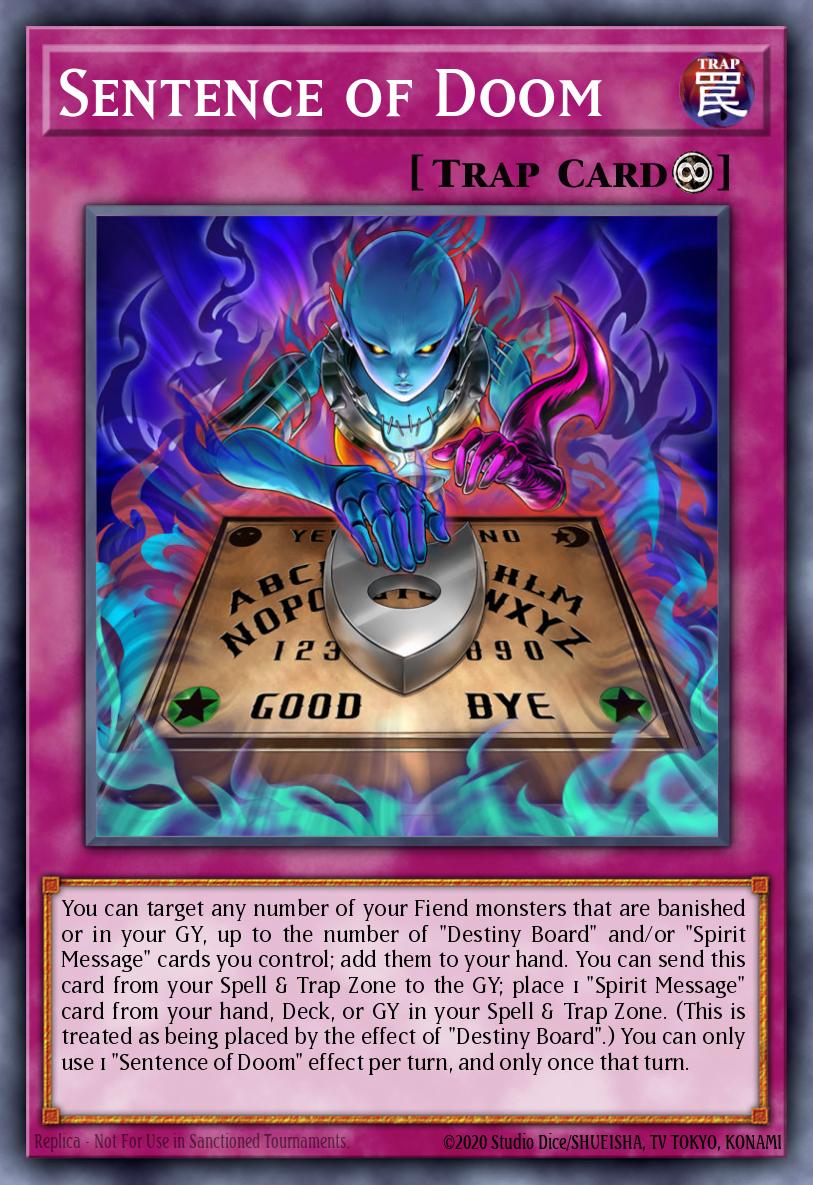 Sentence of Doom #LED5-EN005 – Legendary Duelists: Immortal Destiny card