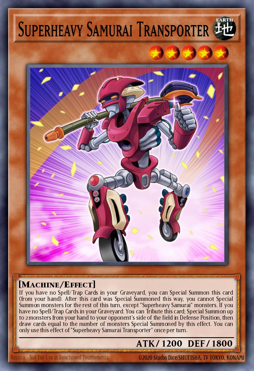 Superheavy Samurai Transporter #DOCS-EN005 – Dimension of Chaos card
