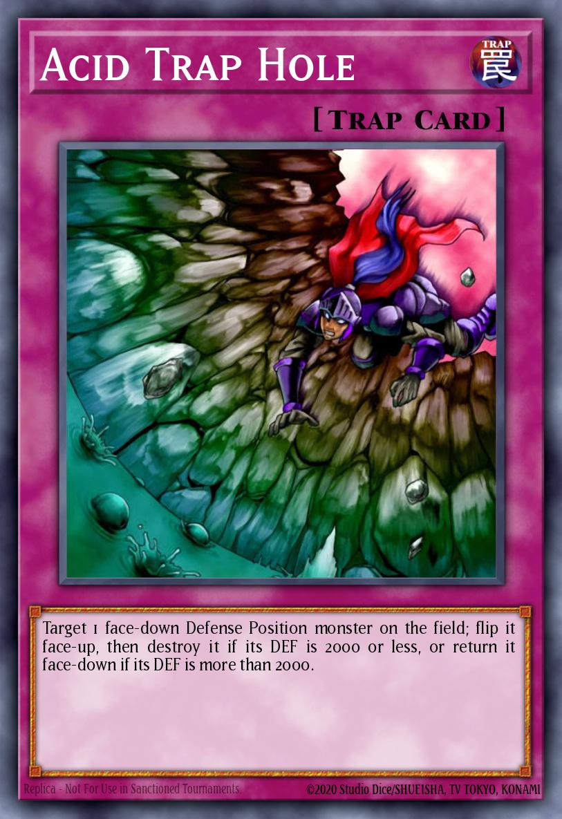 Acid Trap Hole #DDS-005 – Yu-Gi-Oh! Dark Duel Stories promotional cards card