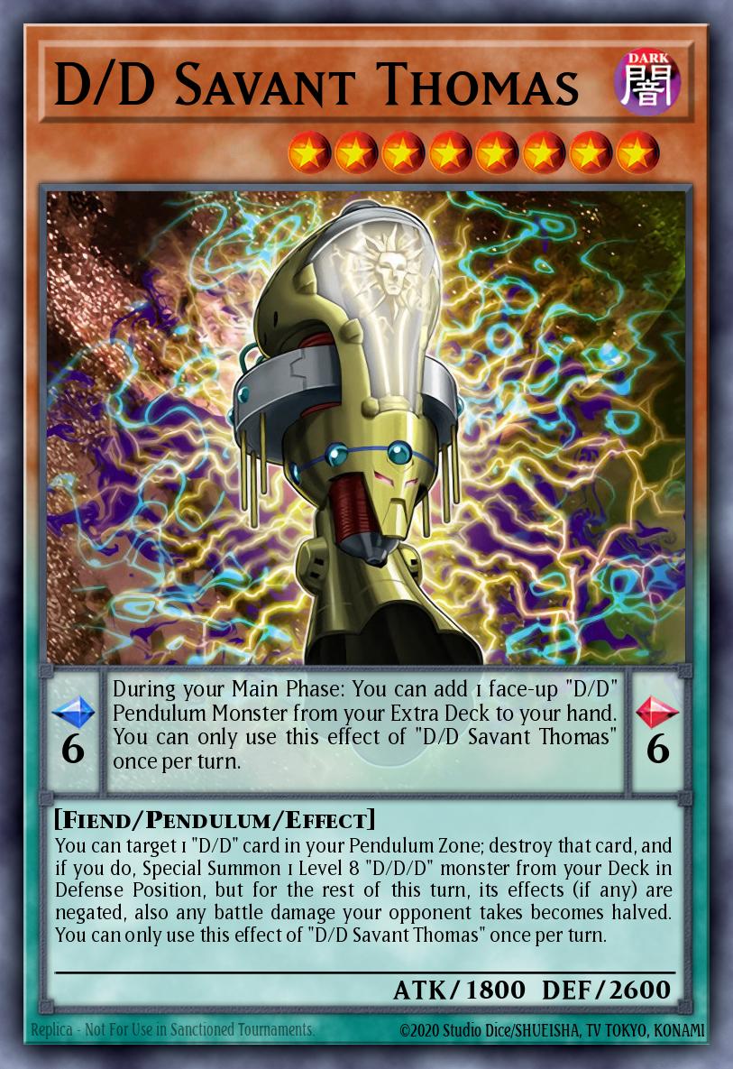 D/D Savant Thomas #TDIL-EN010 – The Dark Illusion card