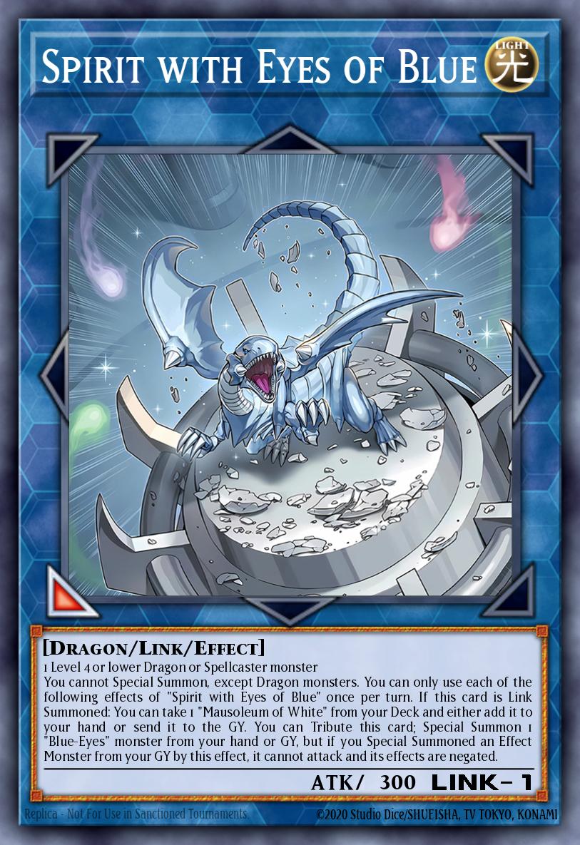Spirit with Eyes of Blue #SDWD-EN033 – Structure Deck: Blue-Eyes White Destiny card