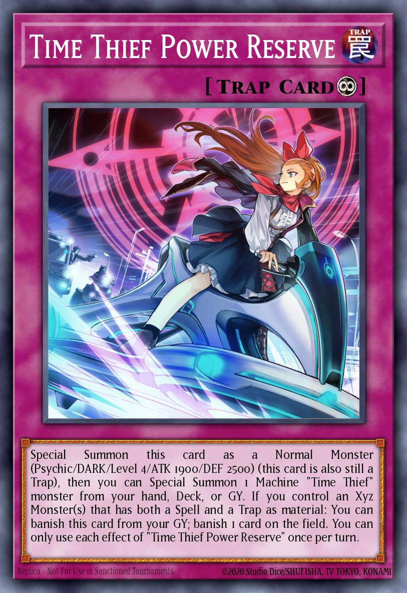 Time Thief Power Reserve #MP23-EN282 – 25th Anniversary Tin: Dueling Heroes Mega Pack card