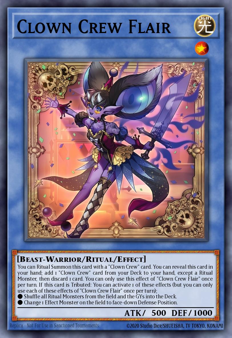 Clown Crew Flair #BLZD-EN029 – Blazing Dominion card
