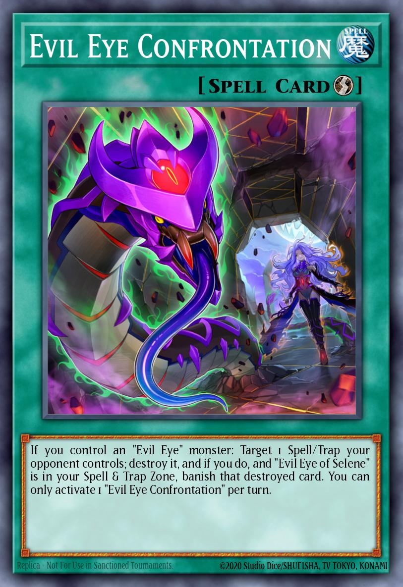 Evil Eye Confrontation #INCH-EN035 – The Infinity Chasers card