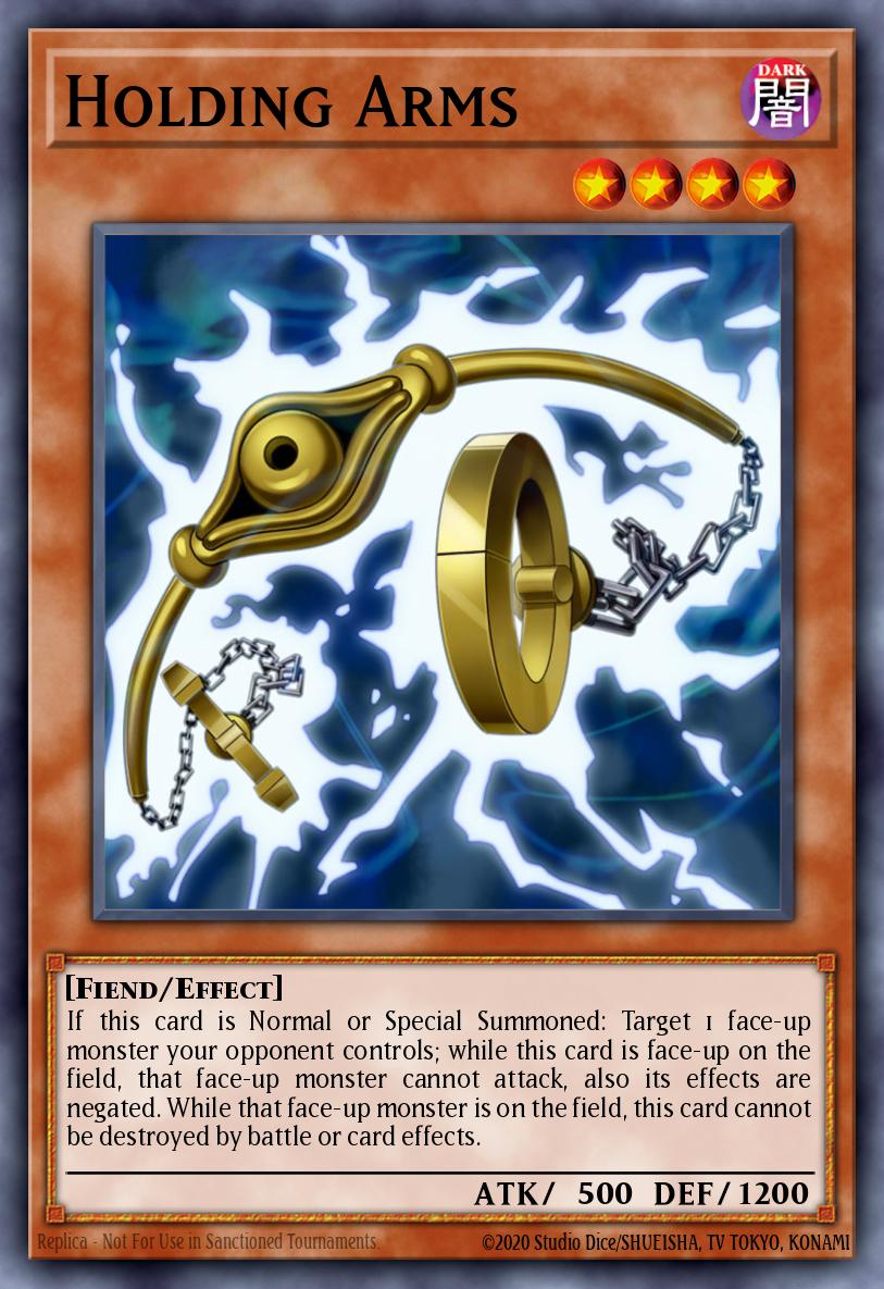Holding Arms #MIL1-EN003 – Millennium Pack card
