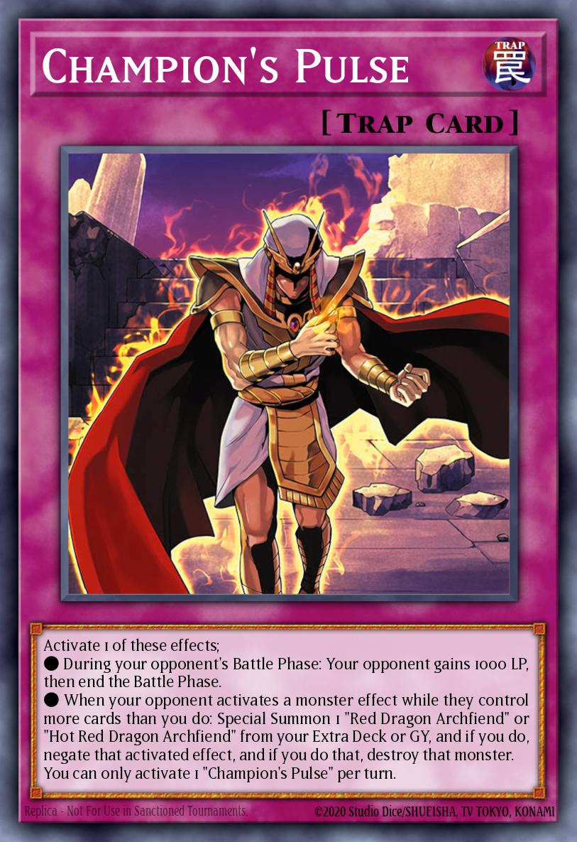 Champion's Pulse #BLGG-EN035 – Battles of Legend: Glorious Gallery card