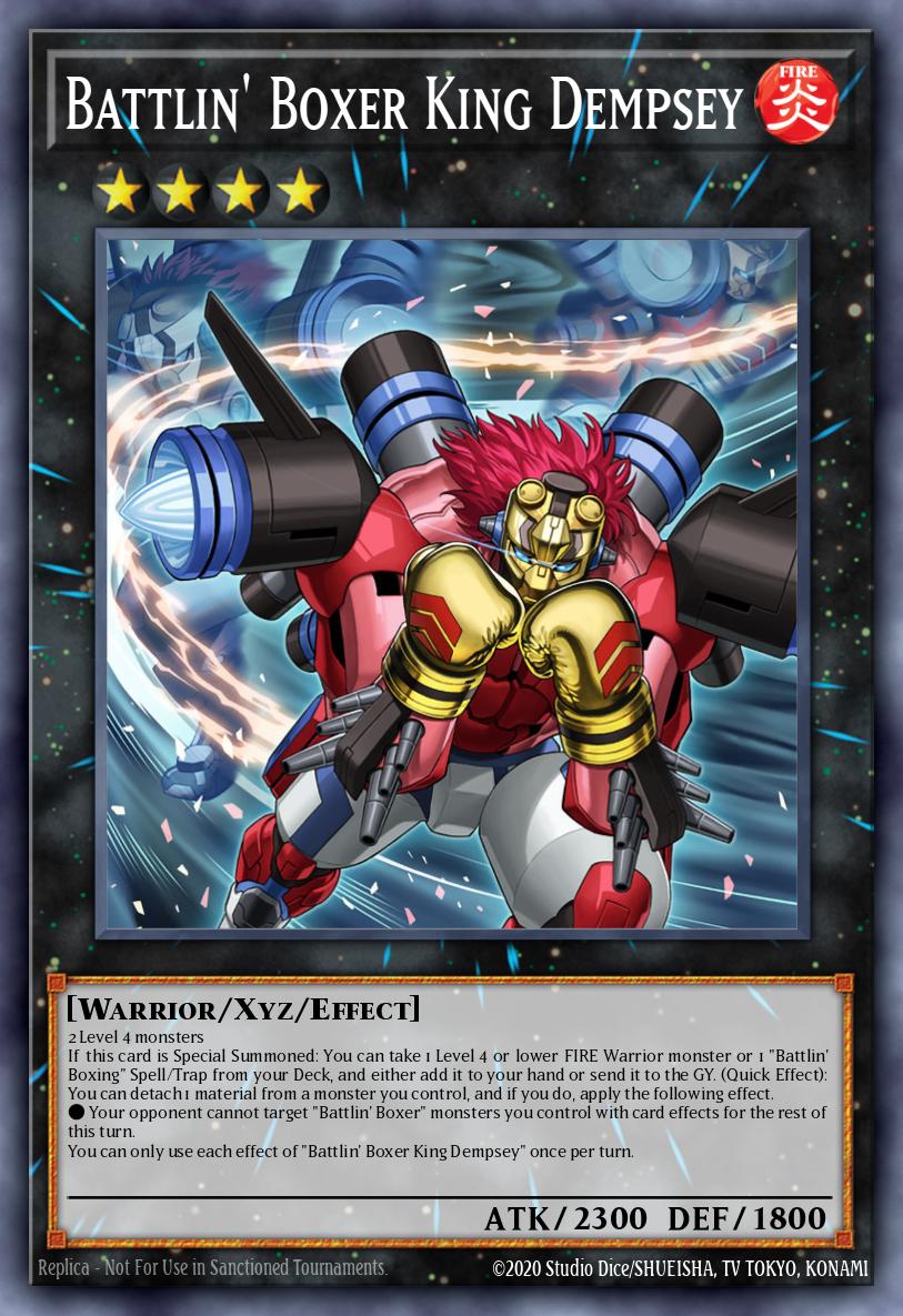 Battlin' Boxer King Dempsey #LD10-EN036 – Legendary Duelists: Soulburning Volcano card