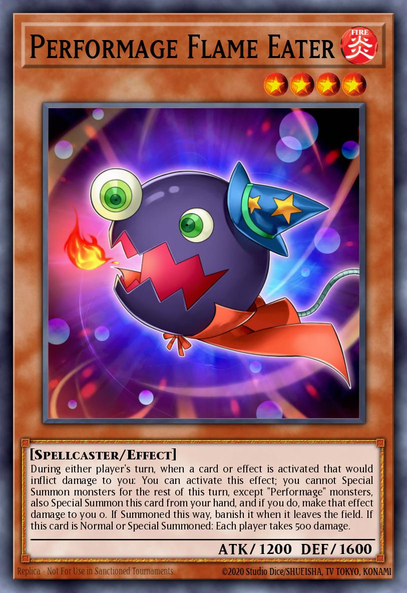 Performage Flame Eater #CORE-EN016 – Clash of Rebellions card