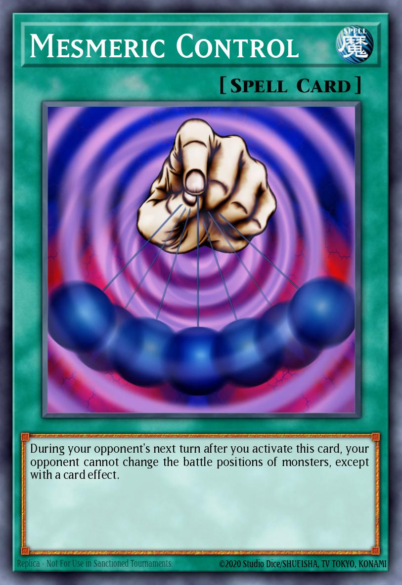 Mesmeric Control #DOD-EN001 – Yu-Gi-Oh! The Dawn of Destiny promotional cards card
