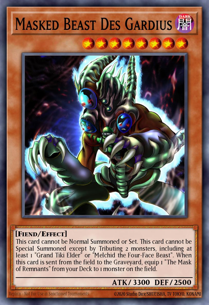 Masked Beast Des Gardius #TAEV-ENSE1 – Tactical Evolution: Special Edition card