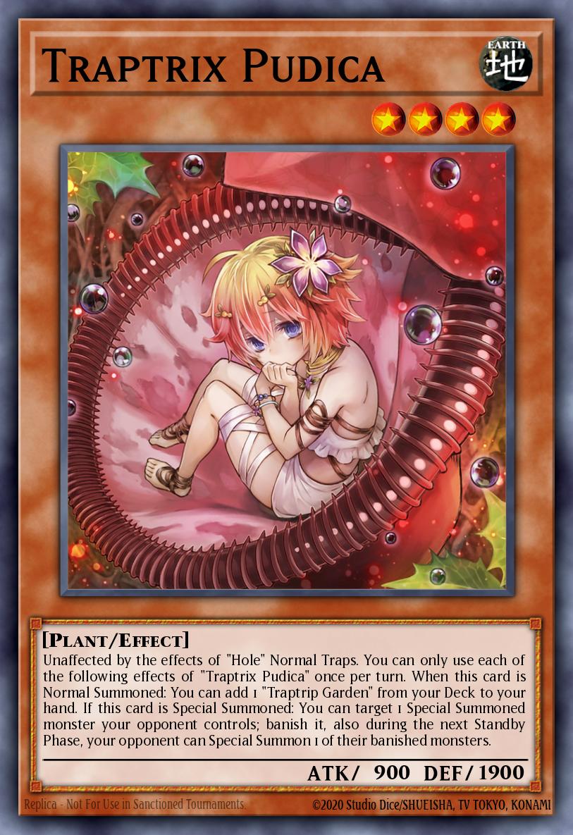 Traptrix Pudica #SDBT-EN001 – Structure Deck: Beware of Traptrix card