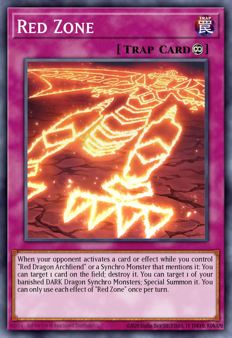 Red Zone #SDCK-EN033 – Structure Deck: The Crimson King card