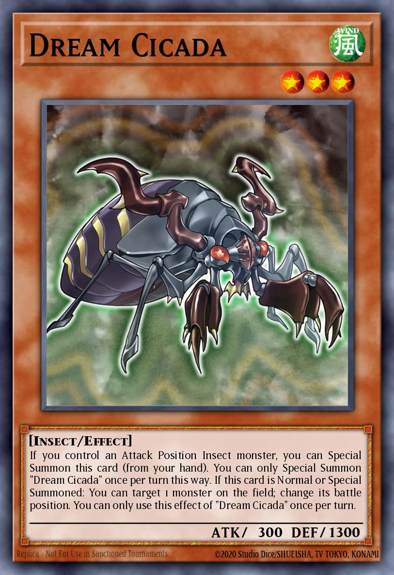Dream Cicada #BLCR-EN028 – Battles of Legend: Crystal Revenge card