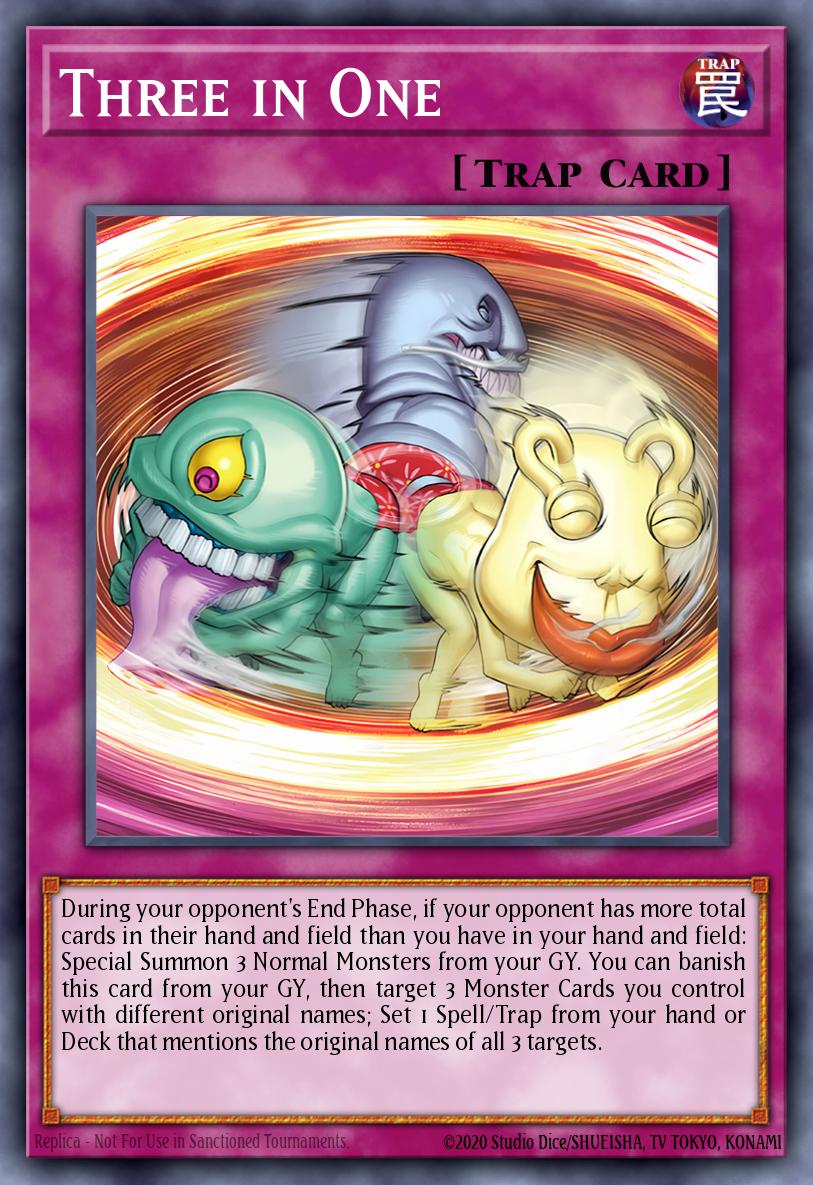 Three in One #INFO-EN080 – The Infinite Forbidden card