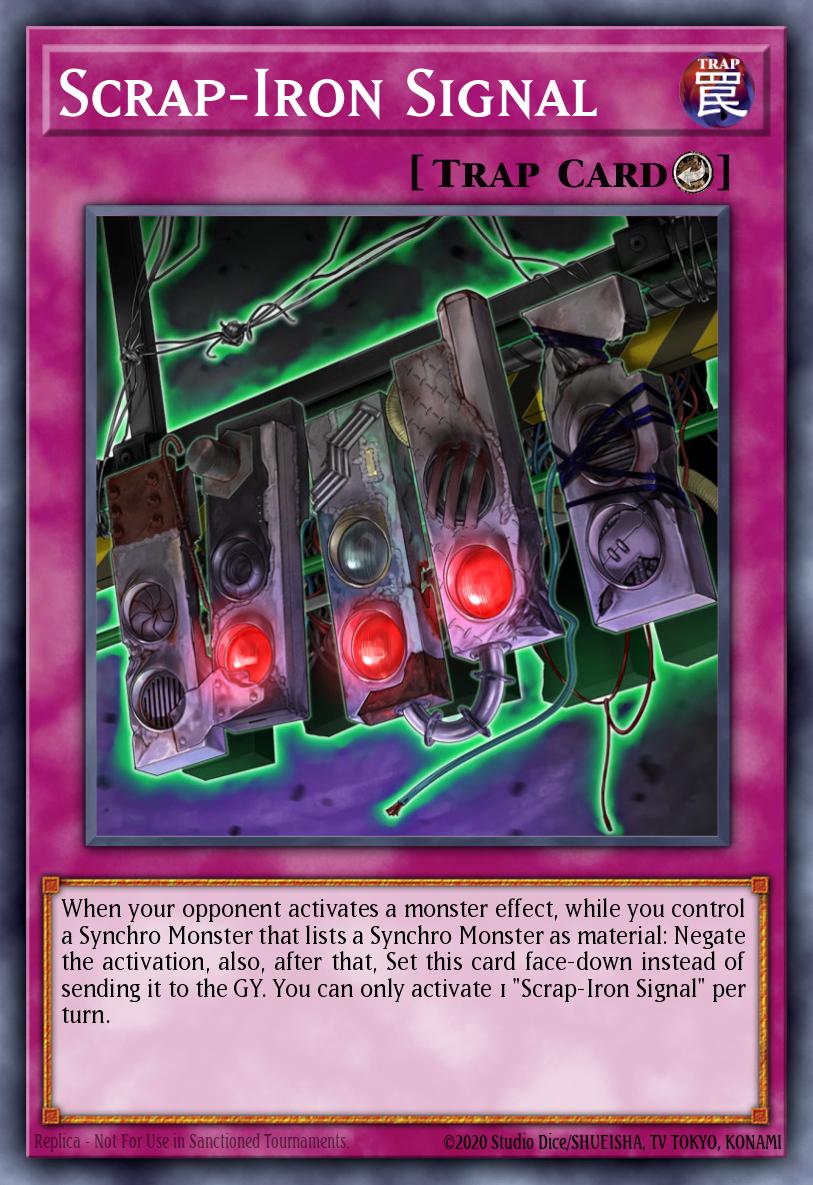 Scrap-Iron Signal #LED6-EN027 – Legendary Duelists: Magical Hero card