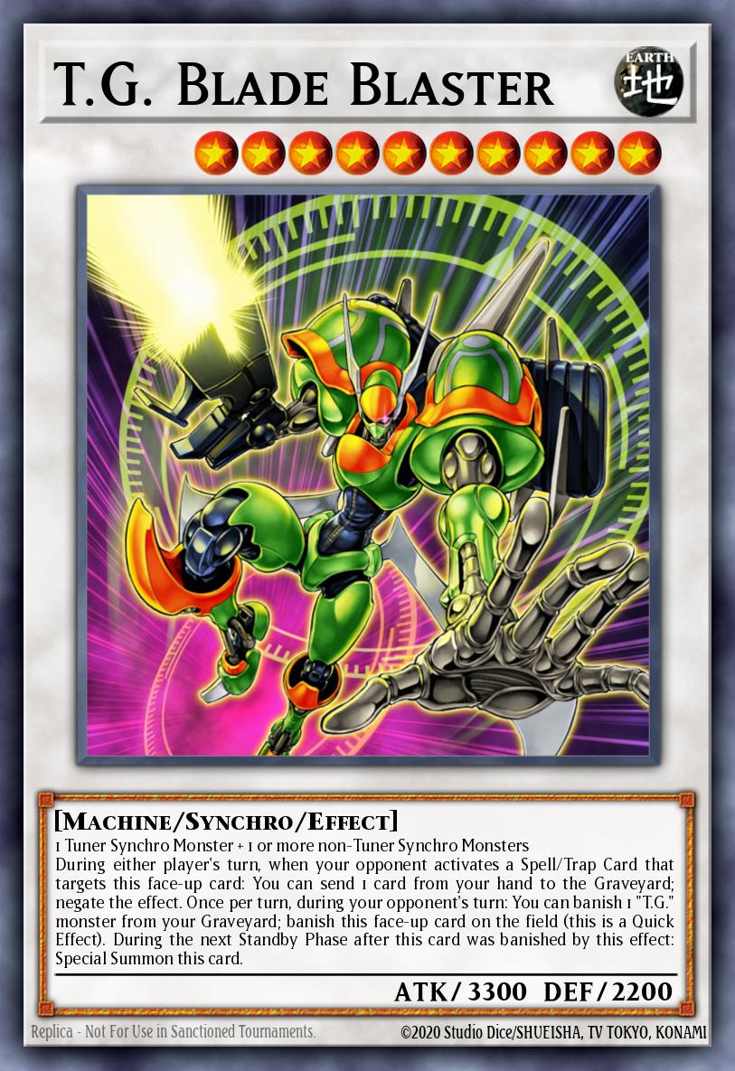 T.G. Blade Blaster #EXVC-EN042 – Extreme Victory card