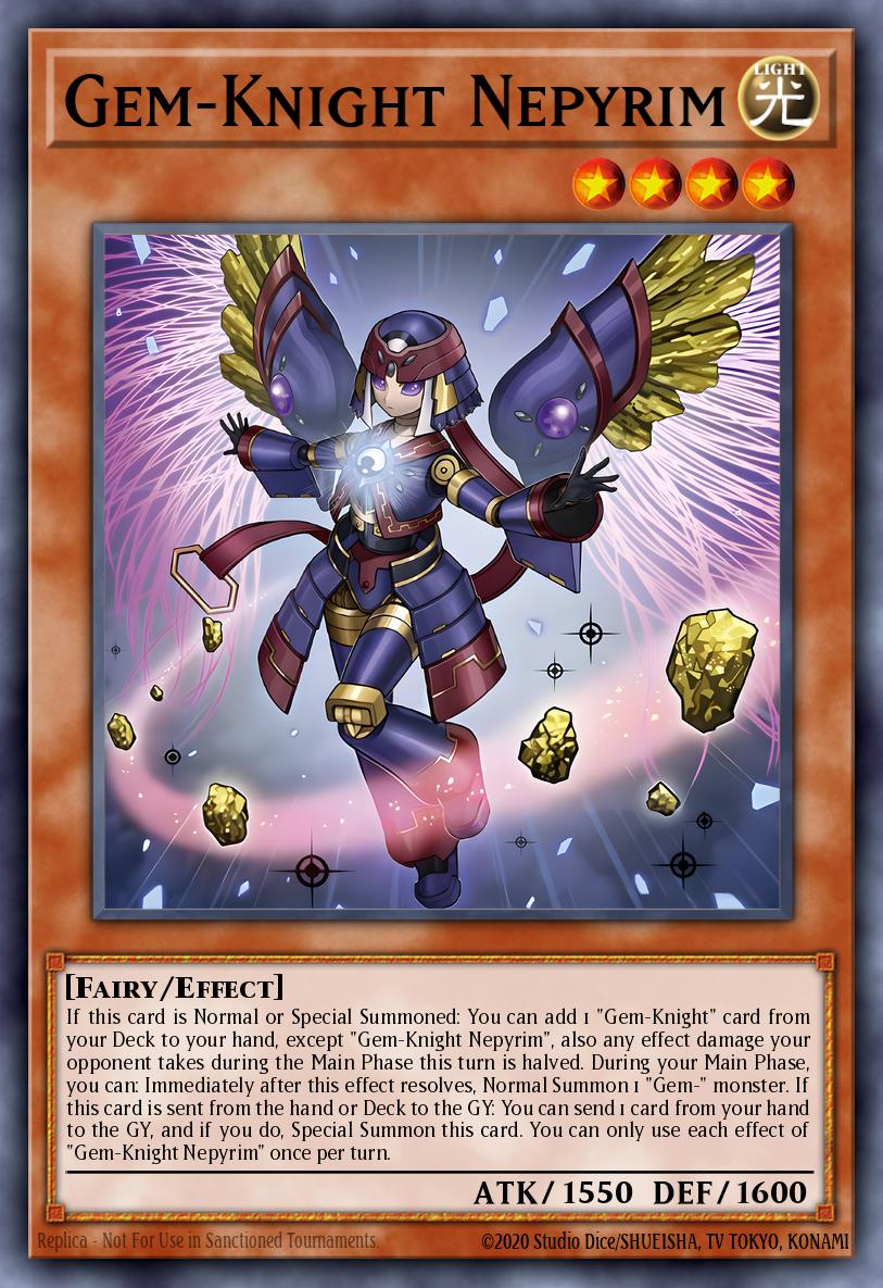Gem-Knight Nepyrim #BLMM-EN021 – Battles of Legend: Monster Mayhem card