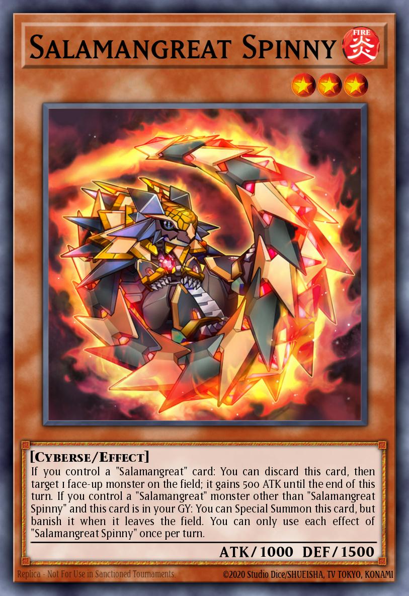 Salamangreat Spinny #SDSB-EN004 – Structure Deck: Soulburner card