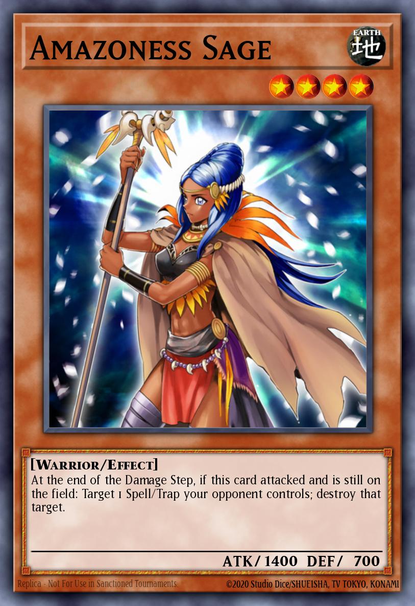 Amazoness Sage #DREV-EN030 – Duelist Revolution card