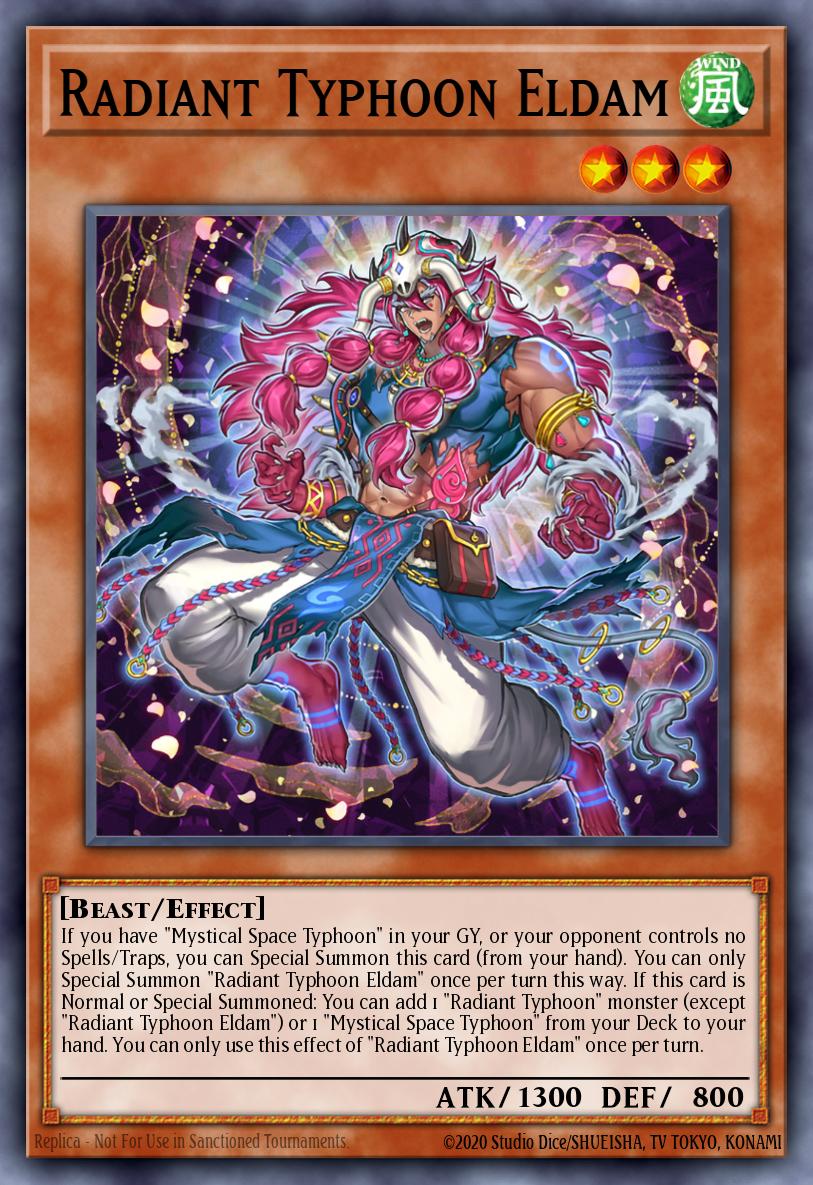 Radiant Typhoon Eldam #DOOD-EN013 – Doom of Dimensions card