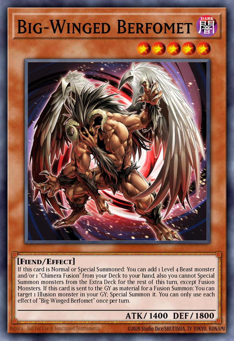 Big-Winged Berfomet #DUNE-EN004 – Duelist Nexus card