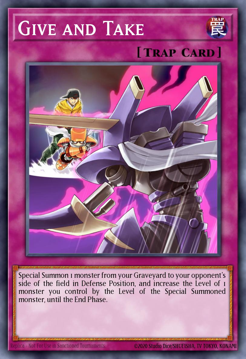 Give and Take #DP08-EN029 – Duelist Pack: Yusei card