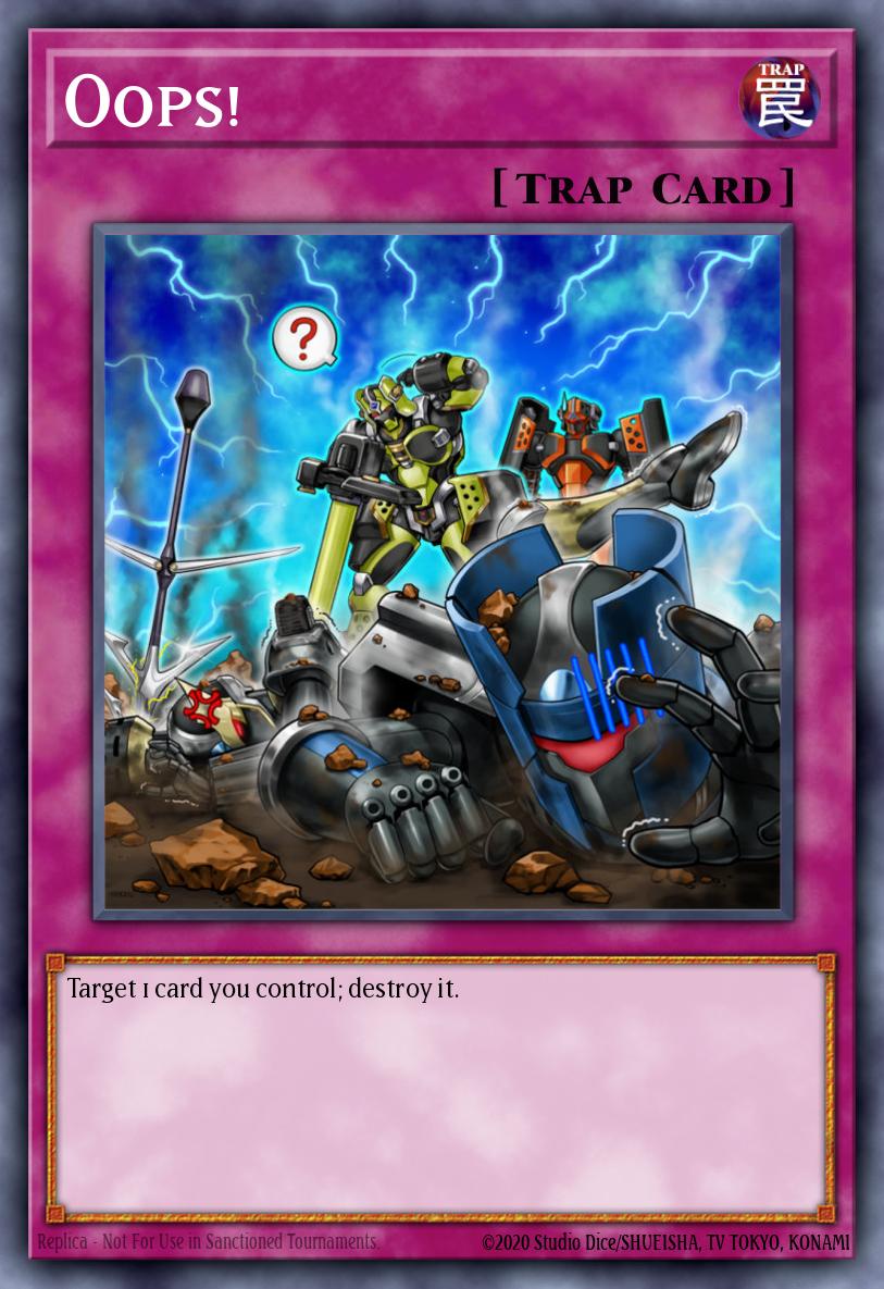 Oops! #EXFO-EN080 – Extreme Force card
