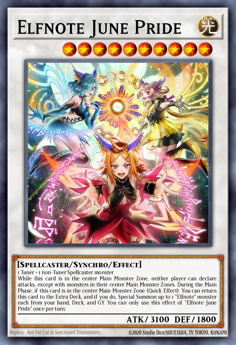 Elfnote June Pride #CORI-EN035 – Chaos Origins card