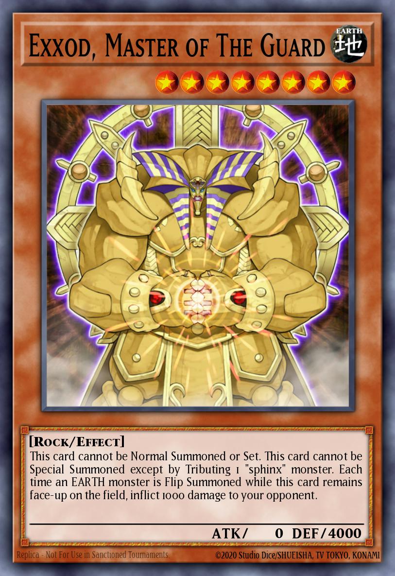 Exxod, Master of The Guard #SD7-EN001 – Structure Deck: Invincible Fortress card