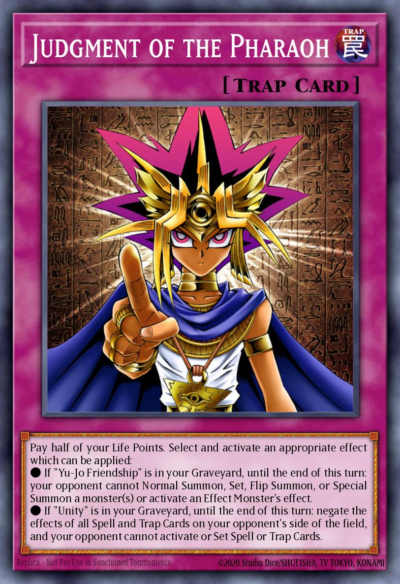 Judgment of the Pharaoh #JUMP-EN008 – Shonen Jump May 2006 subscription bonus card
