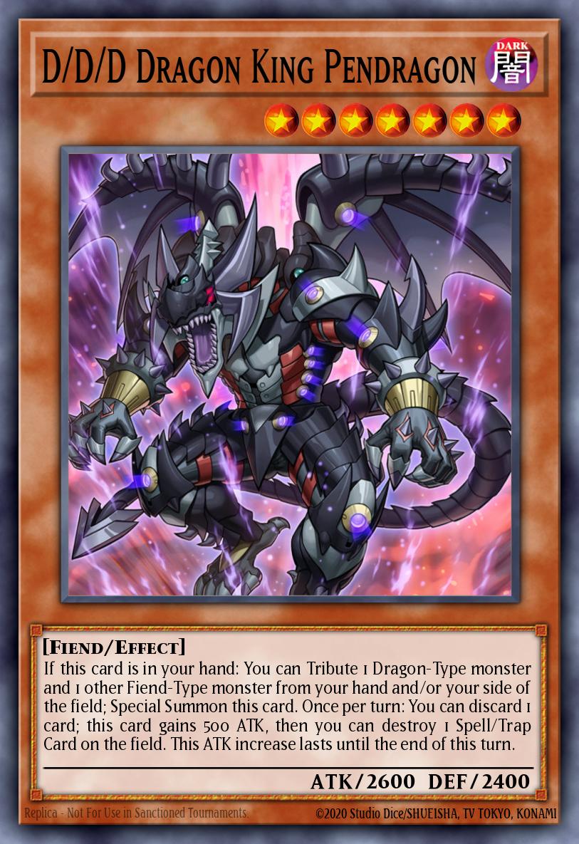 D/D/D Dragon King Pendragon #YS15-END00 – 2-Player Starter Deck: Yuya & Declan card