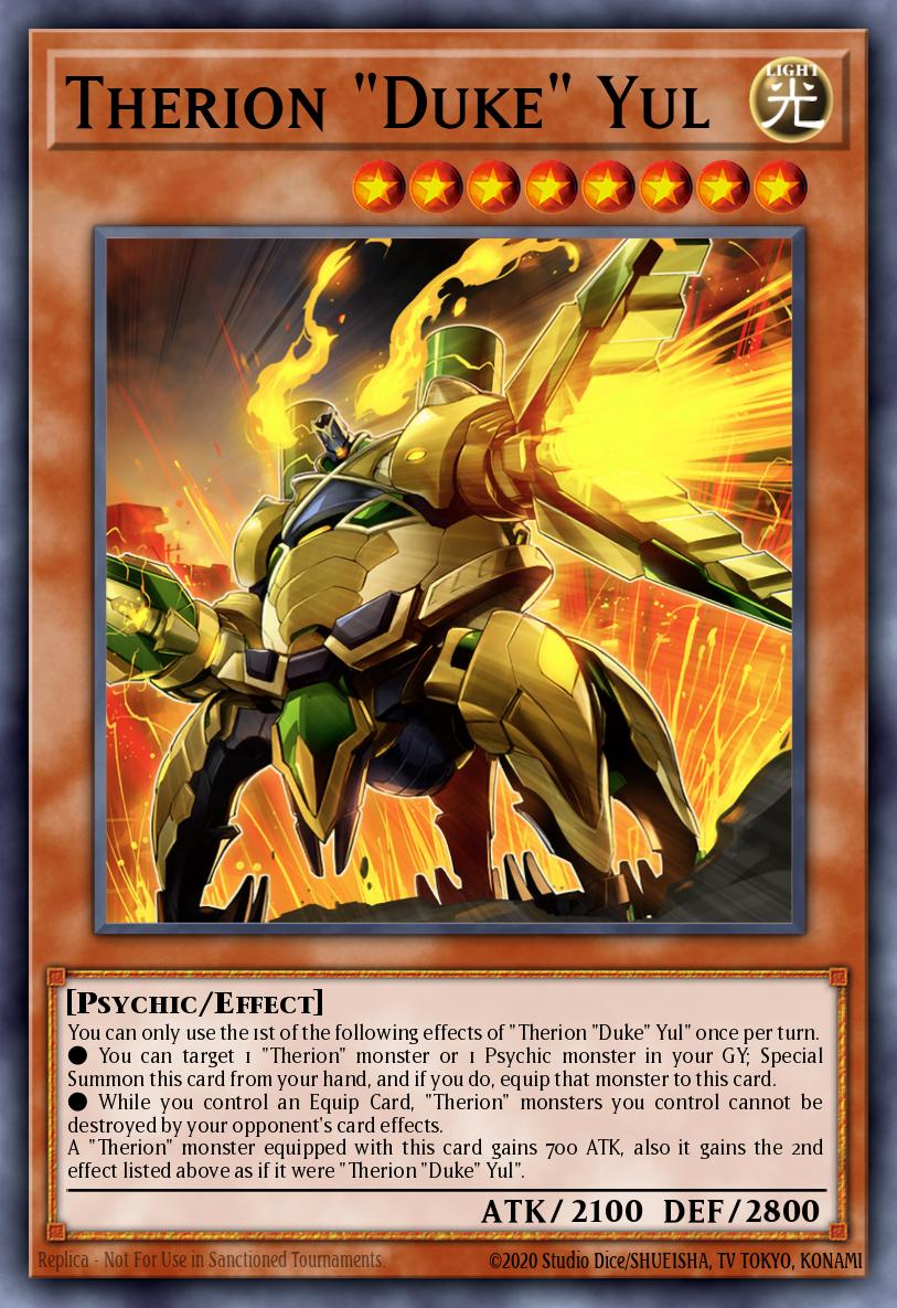 Therion "Duke" Yul #DIFO-EN005 – Dimension Force card