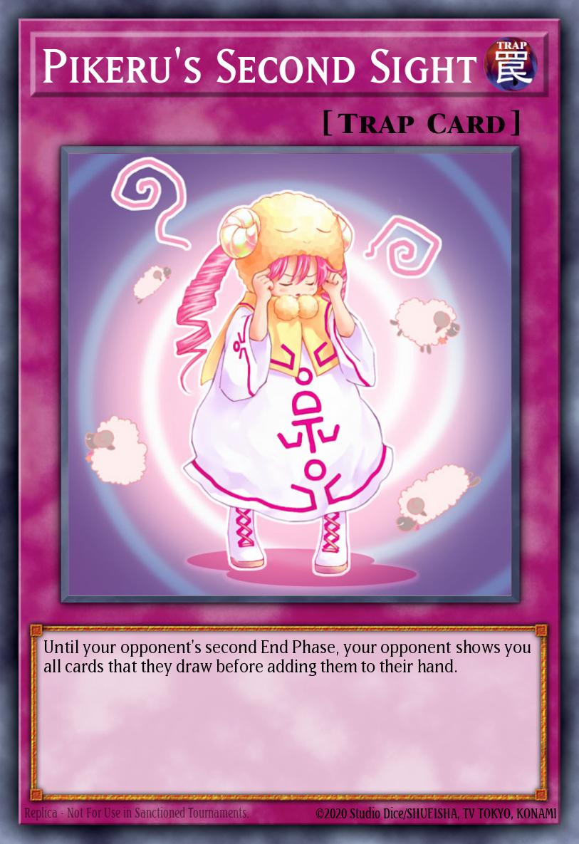 Pikeru's Second Sight #TLM-EN050 – The Lost Millennium card